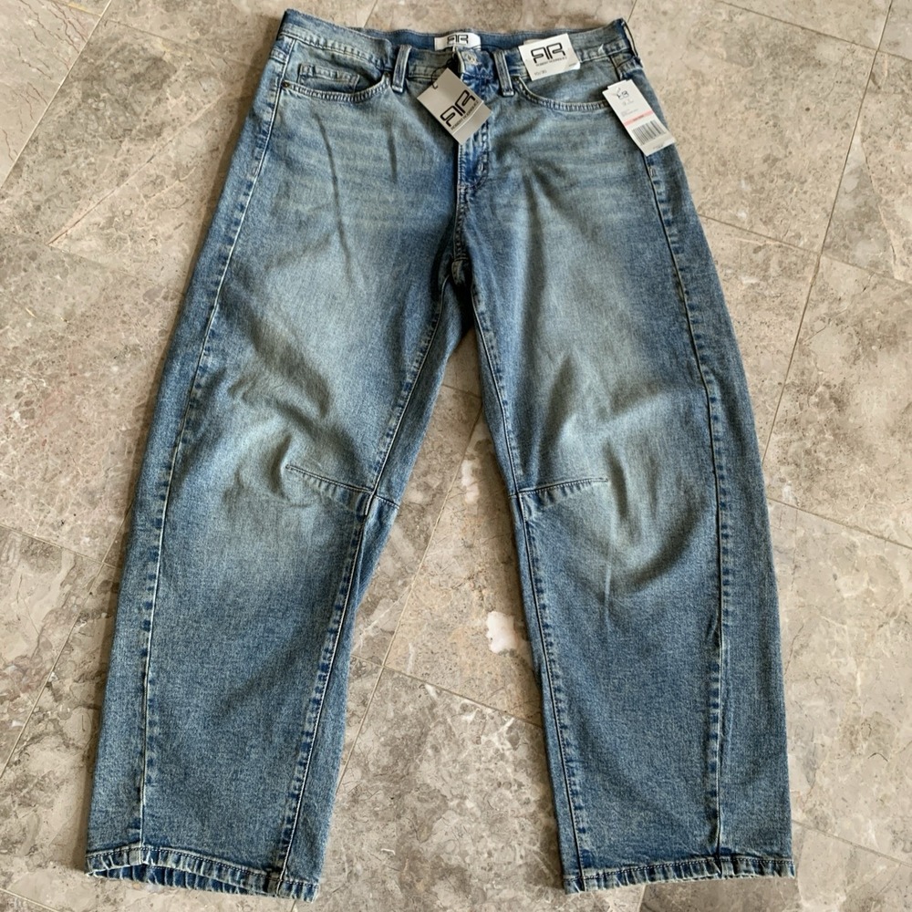 ROBERT RODRIGUEZ ABILENE DARTED BARREL ANKLE JEANS SZ 10/30 BLUE NEW W/TAGS CUTE